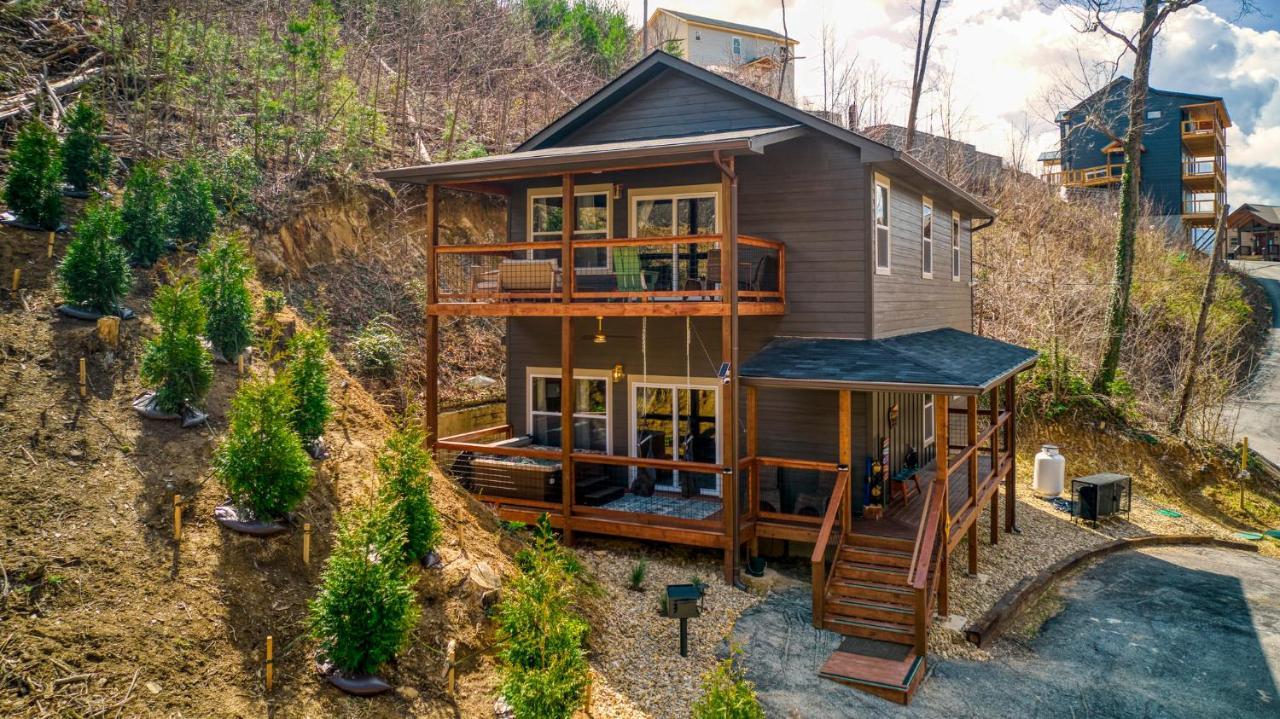Mins To Gburg Sleeps 8 Hot Tub Arcade Area Pool Villa Gatlinburg Kültér fotó